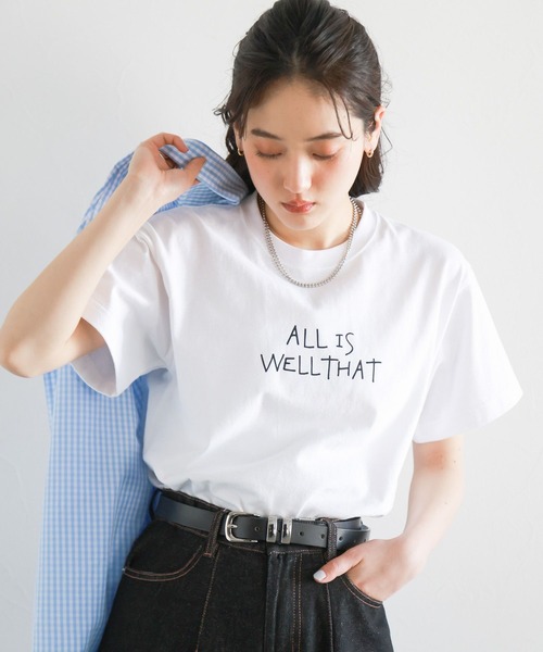 RAGEBLUE(レイジブルー)の「2サイズ展開/アソートロゴプリントTシャツ(Tシャツ/カットソー・レディース・ブラック/グレー/ホワイト/イエロー・SMALL/LARGE)」の8枚目の写真