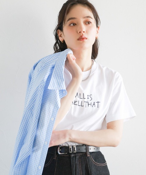 RAGEBLUE(レイジブルー)の「2サイズ展開/アソートロゴプリントTシャツ(Tシャツ/カットソー・レディース・ブラック/グレー/ホワイト/イエロー・SMALL/LARGE)」の9枚目の写真