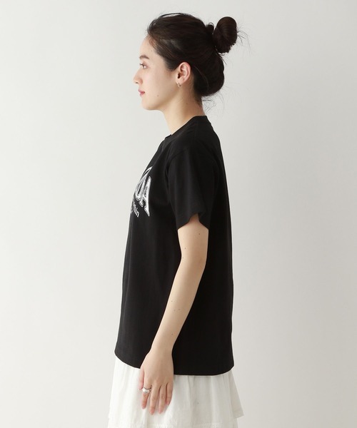 RAGEBLUE(レイジブルー)の「2サイズ展開/アソートロゴプリントTシャツ(Tシャツ/カットソー・レディース・ブラック/グレー/ホワイト/イエロー・SMALL/LARGE)」の20枚目の写真