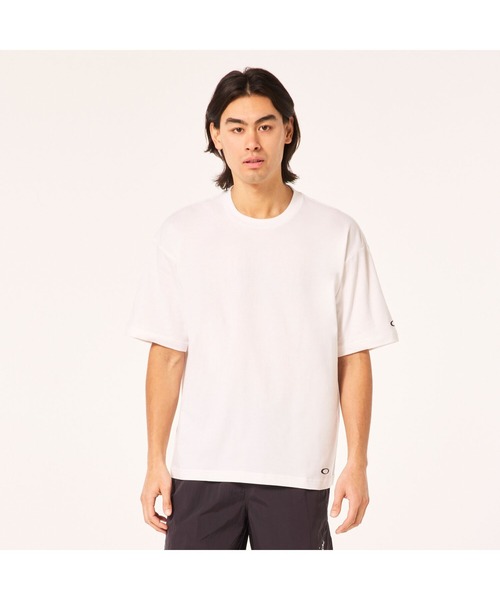 OAKLEY(オークリー)の「オークリ― ENHANCE QDC SS TEE WIDE 3.0 / Tシャツ/ UPF50+ / 吸汗速乾/ TRAINING スポーツ・トレーニング/OAKLEY(Tシャツ/カットソー・メンズ・ホワイト/ブルー/ブラック・L/M/S)」の12枚目の写真
