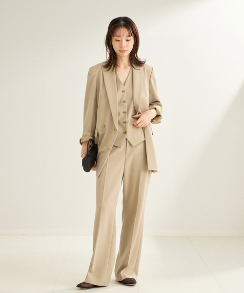 Twill W Breasted ジャケット（テーラードジャケット）｜Plage