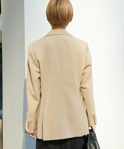 Twill W Breasted ジャケット（テーラードジャケット）｜Plage