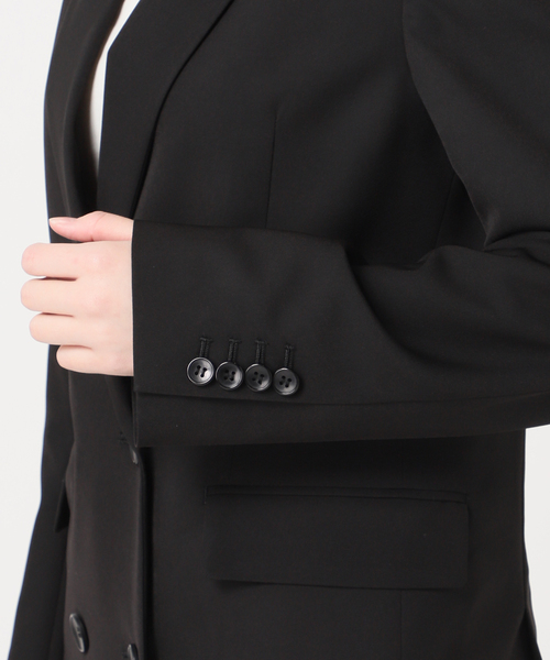 セール】Twill W Breasted ジャケット（テーラードジャケット