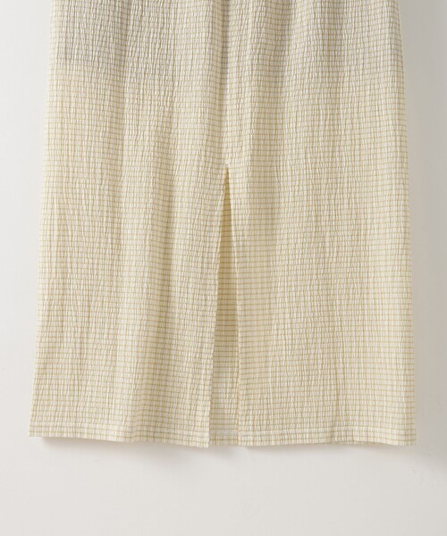 Steven Alan（スティーブンアラン）の「＜Steven Alan＞クレープ チェック イージー ロングスカート（スカート・レディース・ベージュ/ライラック/オフホワイト・S/M）」の17枚目の写真