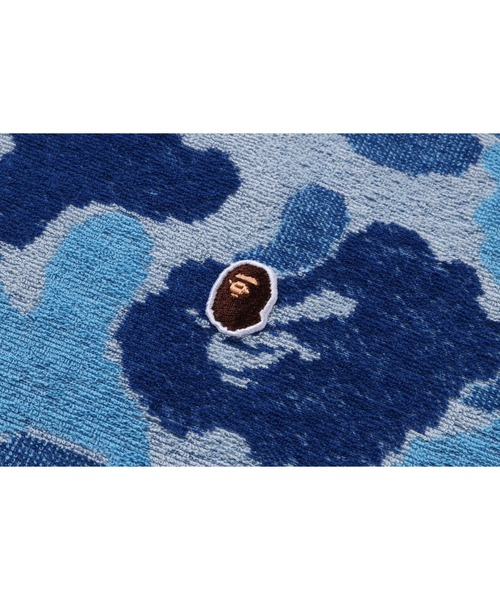 A BATHING APE（アベイシングエイプ）の「ABC CAMO PILE JACQUARD RELAXED FIT POLO SHIRT（ポロシャツ・メンズ・ブルー/ピンク/グリーン・XX-LARGE/LARGE/SMALL/MEDIUM/X-LARGE）」の8枚目の写真