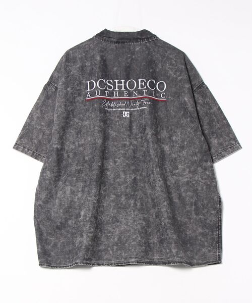 セール】DC/ディーシー 半袖 シャツ デニム 刺繍デザイン 25