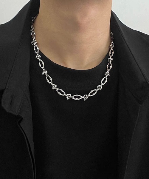 Ressaca（レサーカ）の「シルバーチェーンネックレス（ネックレス・メンズ・シルバー・FREE）」の9枚目の写真