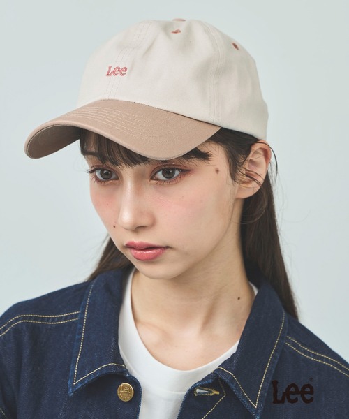 31 Sons de mode(トランテアン ソン ドゥ モード)の「【Leeコラボ】ロゴキャップ(キャップ・レディース・ピンク/ブラック/ベージュ・フリー)」の3枚目の写真