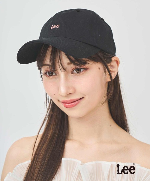 31 Sons de mode(トランテアン ソン ドゥ モード)の「【Leeコラボ】ロゴキャップ(キャップ・レディース・ピンク/ブラック/ベージュ・フリー)」の1枚目の写真