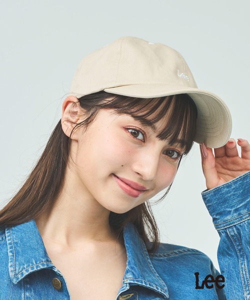 31 Sons de mode(トランテアン ソン ドゥ モード)の「【Leeコラボ】ロゴキャップ(キャップ・レディース・ピンク/ブラック/ベージュ・フリー)」の4枚目の写真