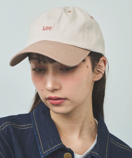 31 Sons de mode(トランテアン ソン ドゥ モード)の「【Leeコラボ】ロゴキャップ(キャップ・レディース・ピンク/ブラック/ベージュ・フリー)」の6枚目の写真