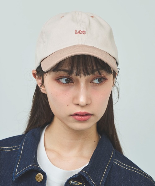 31 Sons de mode(トランテアン ソン ドゥ モード)の「【Leeコラボ】ロゴキャップ(キャップ・レディース・ピンク/ブラック/ベージュ・フリー)」の7枚目の写真