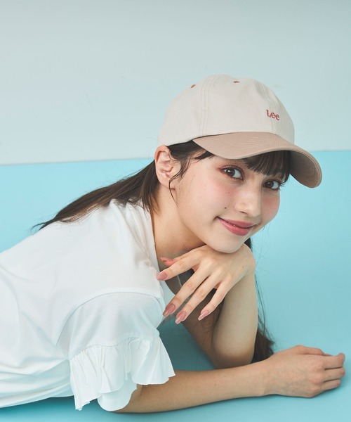 31 Sons de mode(トランテアン ソン ドゥ モード)の「【Leeコラボ】ロゴキャップ(キャップ・レディース・ピンク/ブラック/ベージュ・フリー)」の10枚目の写真