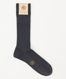 J.PRESS（ジェイプレス）の「【定番】ハイゲージ無地リブソックス（ソックス/靴下）」