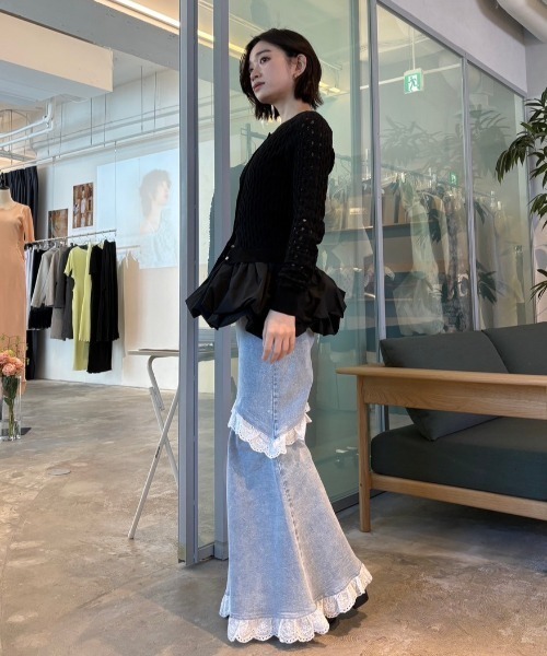 セール】taffeta balloon cardigan（カーディガン/ボレロ