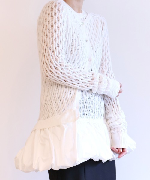 セール】taffeta balloon cardigan（カーディガン/ボレロ