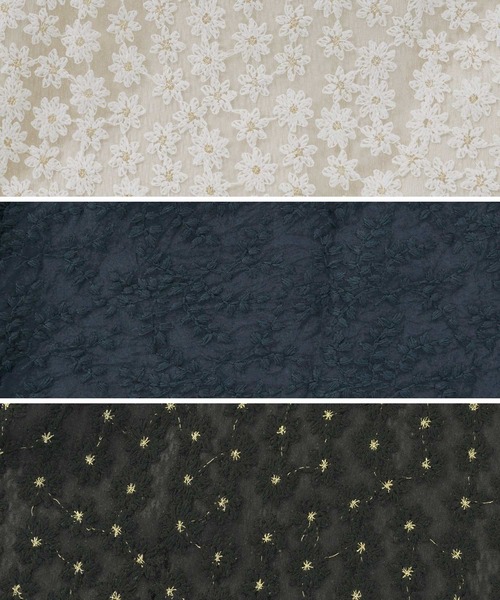 Prima Scherrer(プリマシェレル)の「刺繍フラワーレース ブラウス Prima Scherrer plus(シャツ/ブラウス・レディース・ホワイト・フリー)」の8枚目の写真
