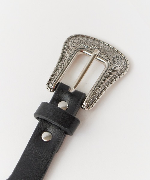 ROOPTOKYO(ループトウキョウ)の「ヴィンテージ風 ウエスタンベルト 【4collar】(ベルト・メンズ・ブラック/レッド/キャメル/ブラウン・FREE)」の16枚目の写真