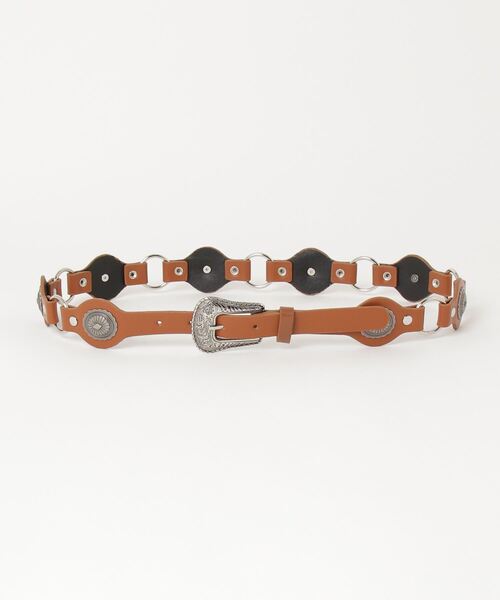 ROOPTOKYO(ループトウキョウ)の「ヴィンテージ風 ウエスタンベルト 【4collar】(ベルト・メンズ・ブラック/レッド/キャメル/ブラウン・FREE)」の19枚目の写真