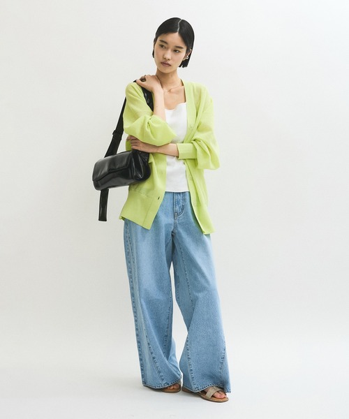 ADAM ET ROPÉ FEMME JACQUARDカーディガン ADAM ET ROPE' カーディガン JACQUARDカーディガン レディース