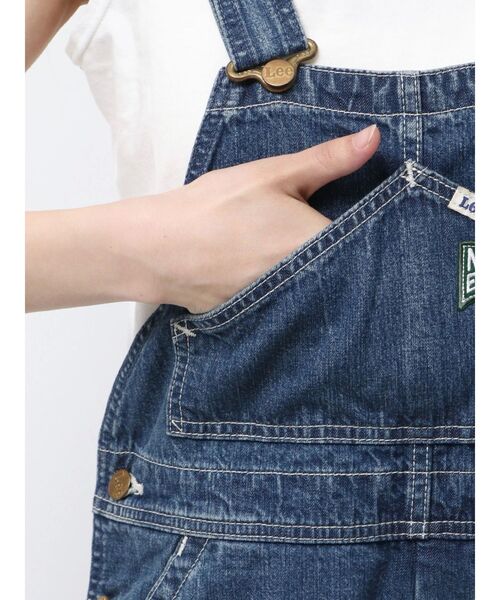 Leeサロペット セール】Lee別注 ワッペンデザインデニムサロペット（つなぎ