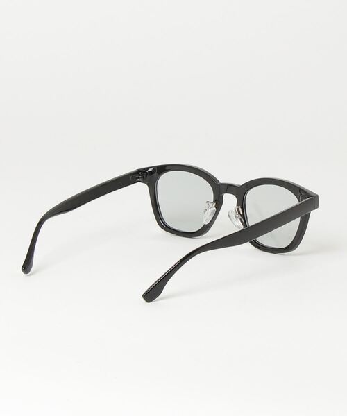 NANO universe（ナノユニバース）の「アイウェア/ボストン型 セルフレーム（サングラス・メンズ・ベージュ/ブラック・FREE）」の10枚目の写真