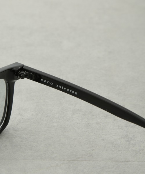 NANO universe（ナノユニバース）の「アイウェア/ボストン型 セルフレーム（サングラス・メンズ・ベージュ/ブラック・FREE）」の7枚目の写真