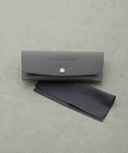 NANO universe（ナノユニバース）の「アイウェア/ボストン型 セルフレーム（サングラス・メンズ・ベージュ/ブラック・FREE）」の8枚目の写真