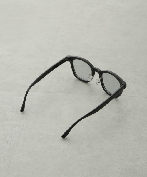 NANO universe（ナノユニバース）の「アイウェア/ボストン型 セルフレーム（サングラス・メンズ・ベージュ/ブラック・FREE）」の5枚目の写真