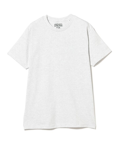 TOKYO CULTUART by BEAMS(トウキョウカルチャートバイビームス)の「勝山八千代 / Tee Shirt(Tシャツ/カットソー・レディース・ライトグレー/クリーム・SMALL/MEDIUM/X-LARGE/LARGE)」の7枚目の写真