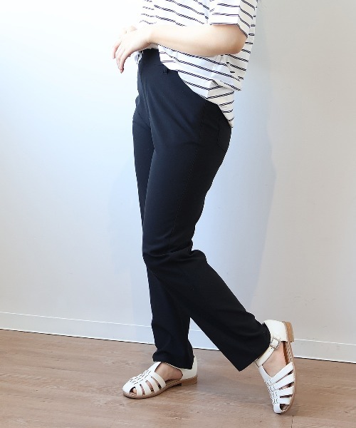 MB mint breeze(エムビーミントブリーズ)の「【L~6L 大きいサイズ】ストレッチスキニーパンツ(その他パンツ・レディース・ブラック/ライトグレー/ライトグリーン・3L/4L/5L/LL/L/6L)」の1枚目の写真