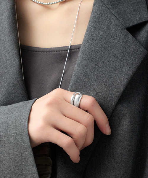 JOURNAL STANDARD(ジャーナルスタンダード)の「《追加2》【JSjewelry】S925 adjustable ring A(リング・レディース・シルバー・MEDIUM/SMALL)」の8枚目の写真