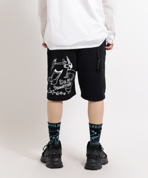 MILKBOY（ミルクボーイ）の「Doodle ショーツ（スウェットパンツ・レディース・A/C/B・FREE）」の6枚目の写真