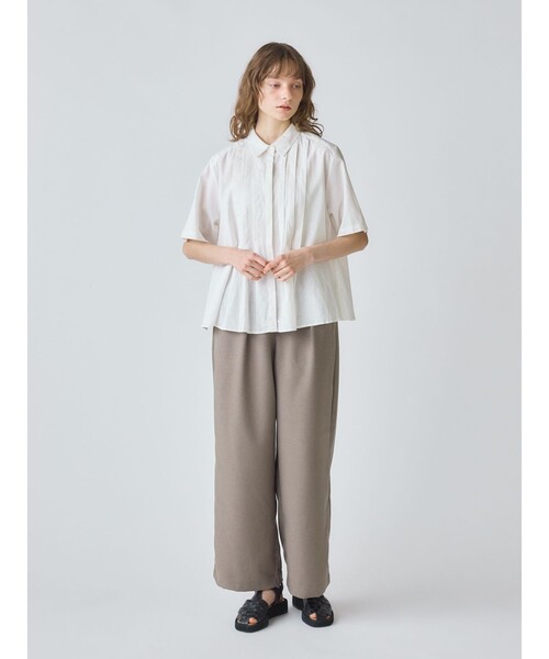 MidiUmi タックショートシャツ（シャツ/ブラウス）｜MidiUmi