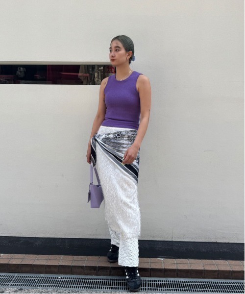 25SS USEFUL CUP KNIT TANK（タンクトップ）｜Ameri（アメリ）の