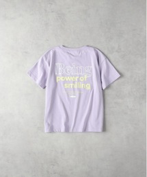 VIVIAN BLUE（ビビアンブルー）の「【VIVIAN BLUE】メッセージグラフィックＴシャツ（Tシャツ/カットソー）」