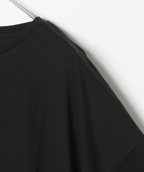 LEPSIM（レプシィム）の「バックタックチュニック　290291（Tシャツ/カットソー・レディース・ホワイト×ブラック/ブラック/ピンク/ライトグリーン/オフホワイト/チャコールグレー/ブルー・FREE）」の11枚目の写真