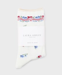 LAURA ASHLEY（ローラアシュレイ）の「【ギフトにおすすめ！日本製】ウェストウェル バンチ柄 ソックス（ソックス/靴下）」