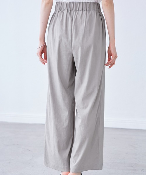 ROPE' PICNIC（ロペピクニック）の「レーヨンナイロンイージーワイドパンツ（その他パンツ・レディース・グレー系その他/チャコールグレー/ブラウン/ネイビー・36/38/40）」の22枚目の写真