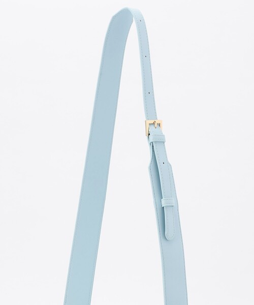 HVISK（ヴィスク）の「HVISK/ヴィスク RENEI SOFT STRUCTURE / 2WAY ハンドバッグ / ショルダーバッグ（ショルダーバッグ・レディース・サックスブルー・ONE SIZE）」の7枚目の写真