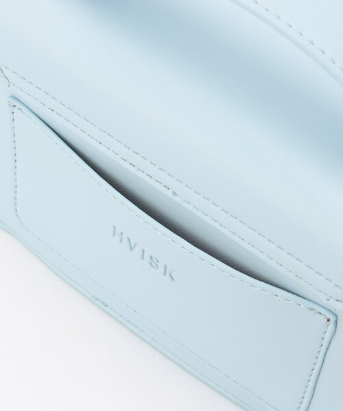 HVISK（ヴィスク）の「HVISK/ヴィスク RENEI SOFT STRUCTURE / 2WAY ハンドバッグ / ショルダーバッグ（ショルダーバッグ・レディース・サックスブルー・ONE SIZE）」の10枚目の写真