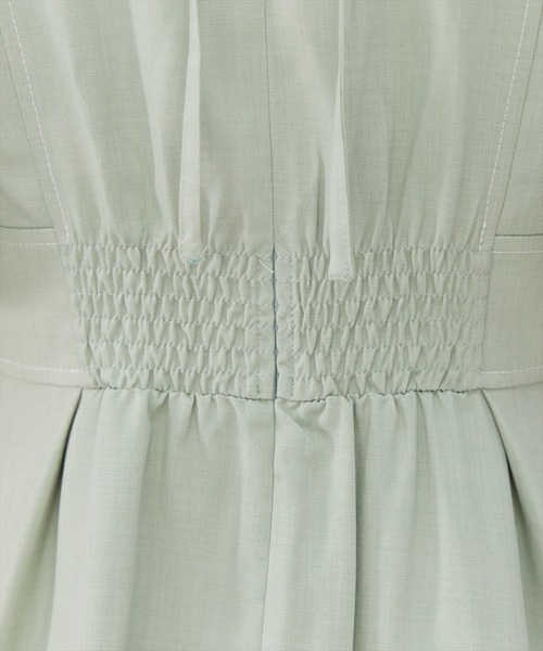 REDYAZEL(レディアゼル)の「バルーンスリーブワンピース(ワンピース・レディース・アイボリー/オレンジ/ミント/ブルー/ネイビー・SMALL/MEDIUM)」の10枚目の写真