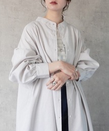 Emma（SELECT LEVERY） | ストライプロングシャツワンピ―ス(シャツワンピース)