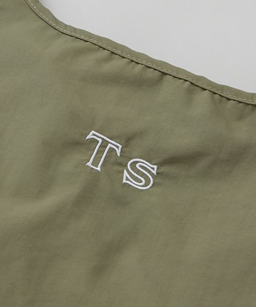 TODAY'S SPECIAL（トゥデイズスペシャル）の「【TODAY'S SPECIAL】POUCH MARCHE BAG M カーキ/361317（エコバッグ/サブバッグ・レディース・ミント・FREE）」の3枚目の写真