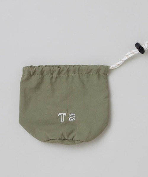 TODAY'S SPECIAL（トゥデイズスペシャル）の「【TODAY'S SPECIAL】POUCH MARCHE BAG M カーキ/361317（エコバッグ/サブバッグ・レディース・ミント・FREE）」の11枚目の写真