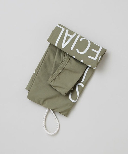 TODAY'S SPECIAL（トゥデイズスペシャル）の「【TODAY'S SPECIAL】POUCH MARCHE BAG M カーキ/361317（エコバッグ/サブバッグ・レディース・ミント・FREE）」の13枚目の写真