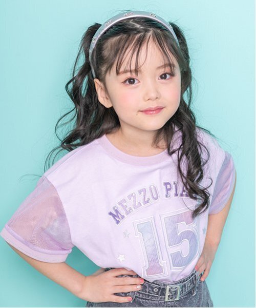 セール】ナンバリング 袖メッシュ半袖Tシャツ（Tシャツ