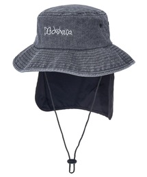 DC SHOES（ディーシーシューズ）の「25 KD SHADE HAT/DCキッズ日焼け帽子シェード付きストラップ付きバケハ(バケットハット)（キャップ）」