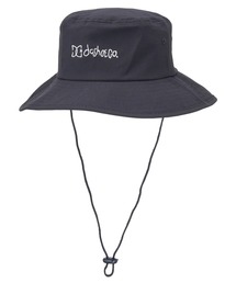 DC SHOES（ディーシーシューズ）の「25 KD SHADE HAT/DCキッズ日焼け帽子シェード付きストラップ付きバケハ(バケットハット)（キャップ）」