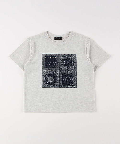 セール】バンダナプリント Tシャツ（Tシャツ/カットソー